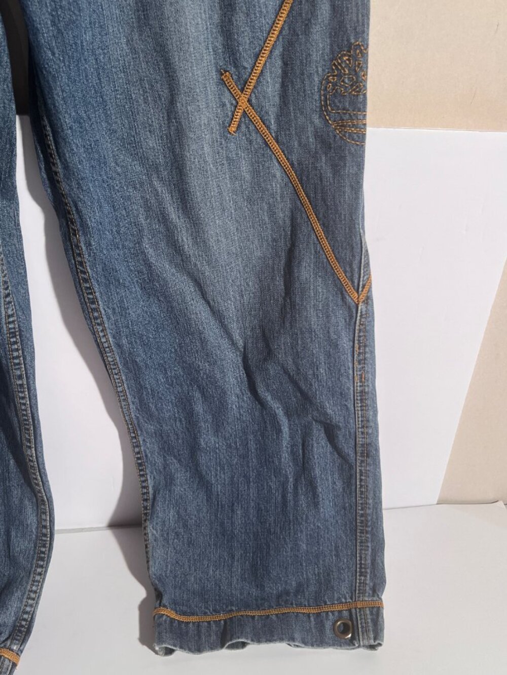 Vintage Timberland Y2K Baggy Skate Denim Jeans - Picture 3 of 16